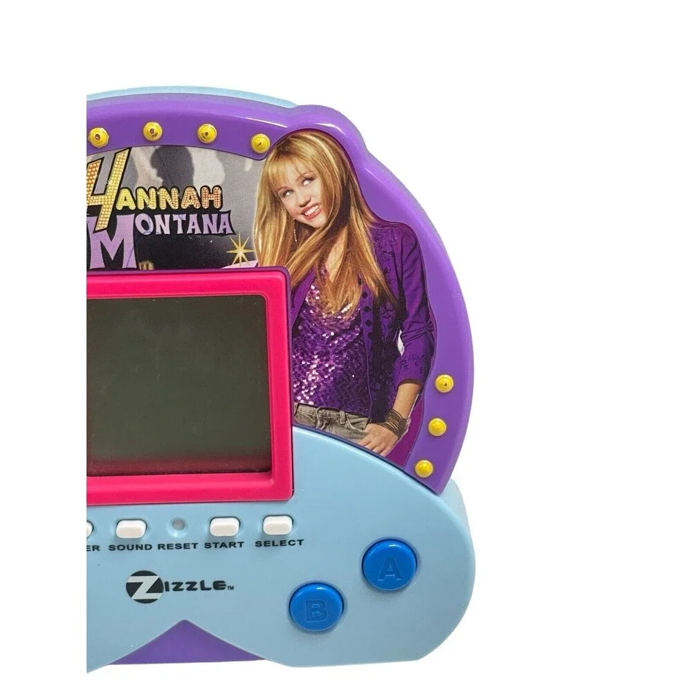 Hannah Montana Handheld Electronic Game - Zizzle -  Miley Cyrus Disney 1-C